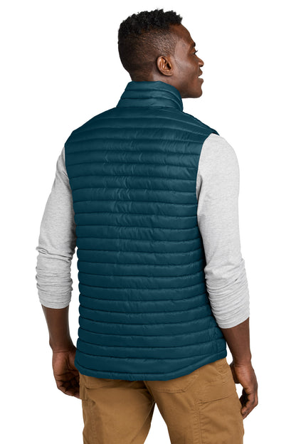 AdrBlue Eddie Bauer Packable Quilted Vest EB516 plain