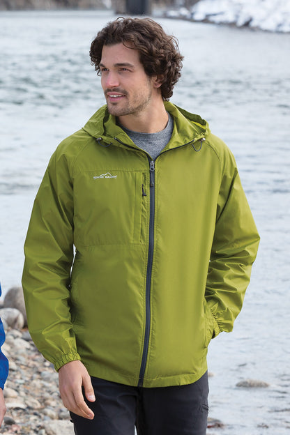 Adriatic Blue Eddie Bauer - Packable Wind Jacket. EB500 plain