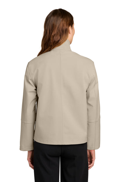 Almond Mercer+Mettle Women's Comfort Soft Shell Jacket MM7105 plain