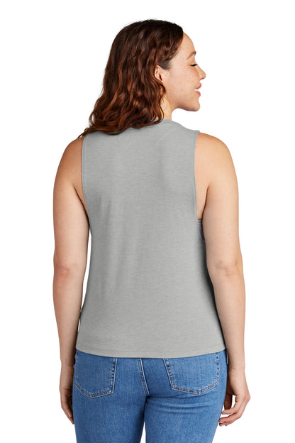 AlumGrey Allmade Women's Tri-Blend Muscle Tank AL2020 plain