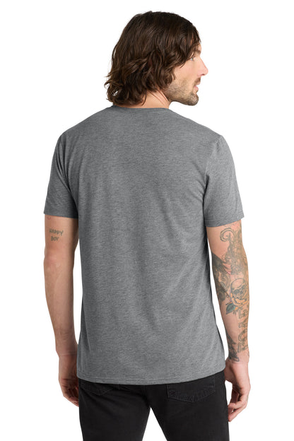 Aluminum Grey Allmade Unisex Tri-Blend V-Neck Tee AL2014 plain