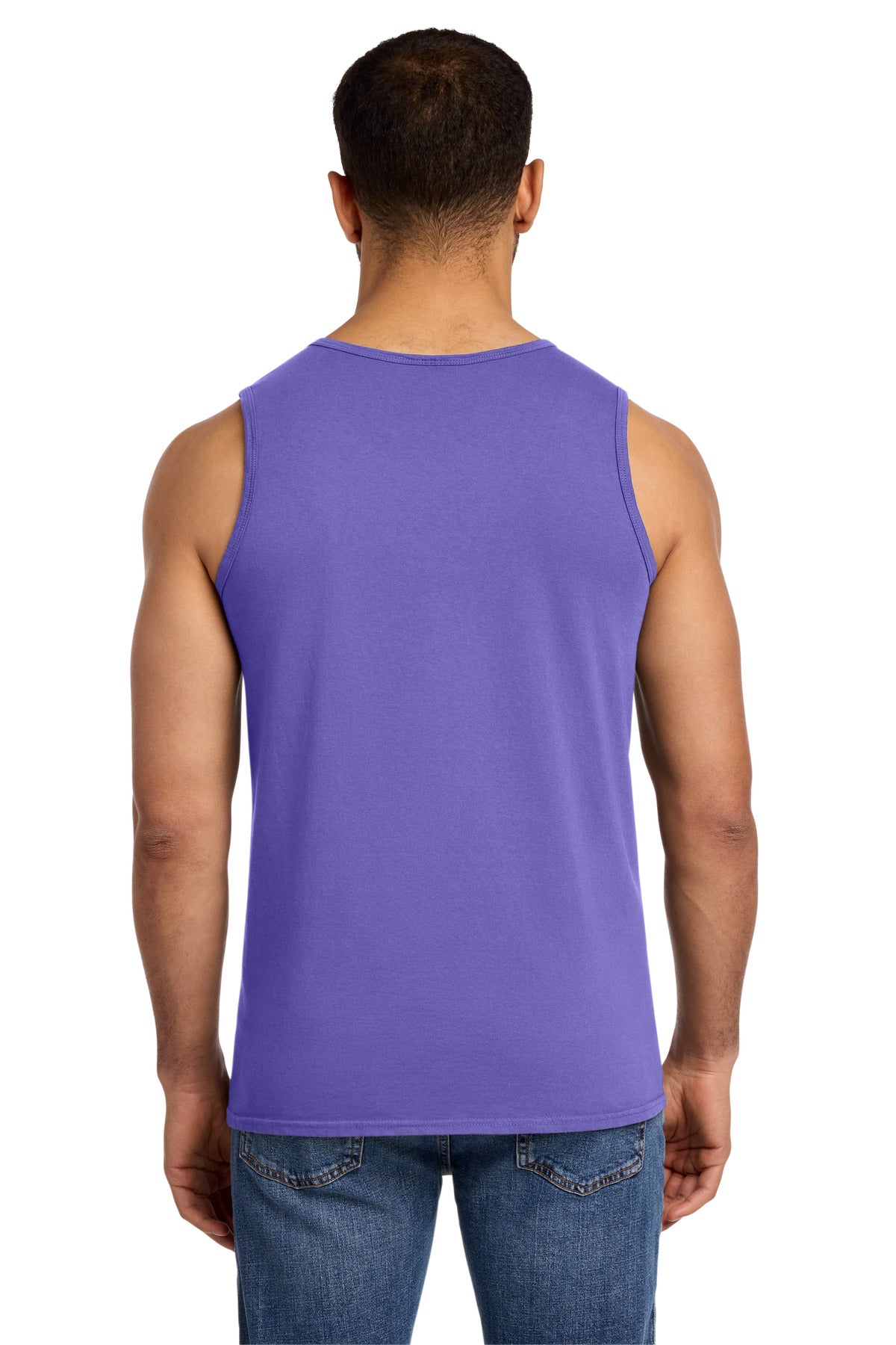 Amethyst Port & Co Beach Wash Garment-Dyed Tank. PC099TT plain