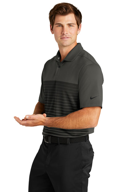 Anthracite Nike Dri-FIT Vapor Block Polo NKDC2114 plain