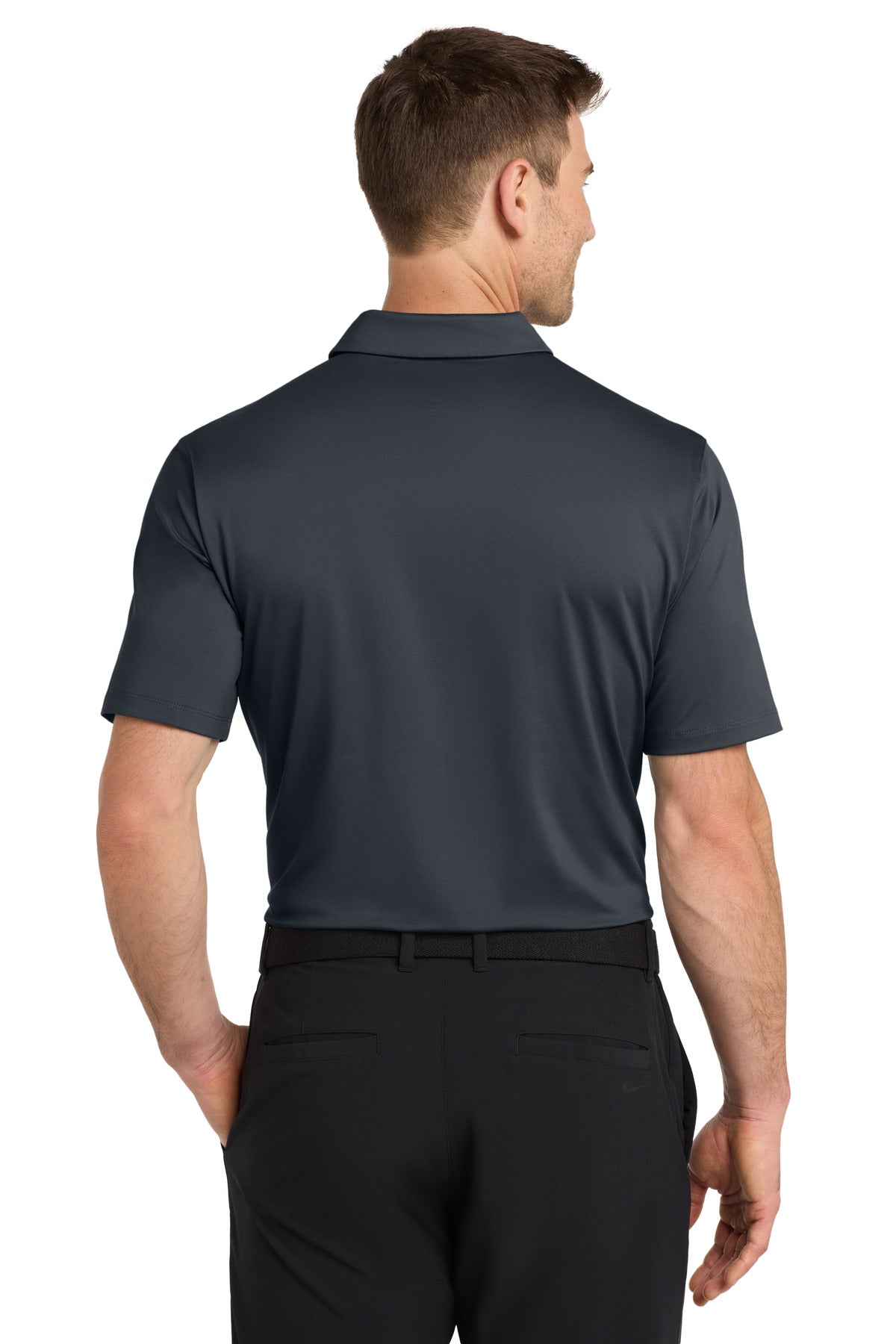 Anthracite Nike Dri-FIT Vapor Polo NKDC2108 plain