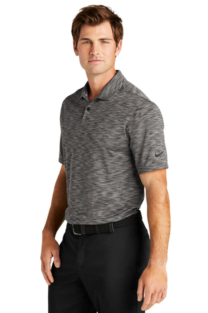 Anthracite Nike Dri-FIT Vapor Space Dyed Polo NKDC2109 plain