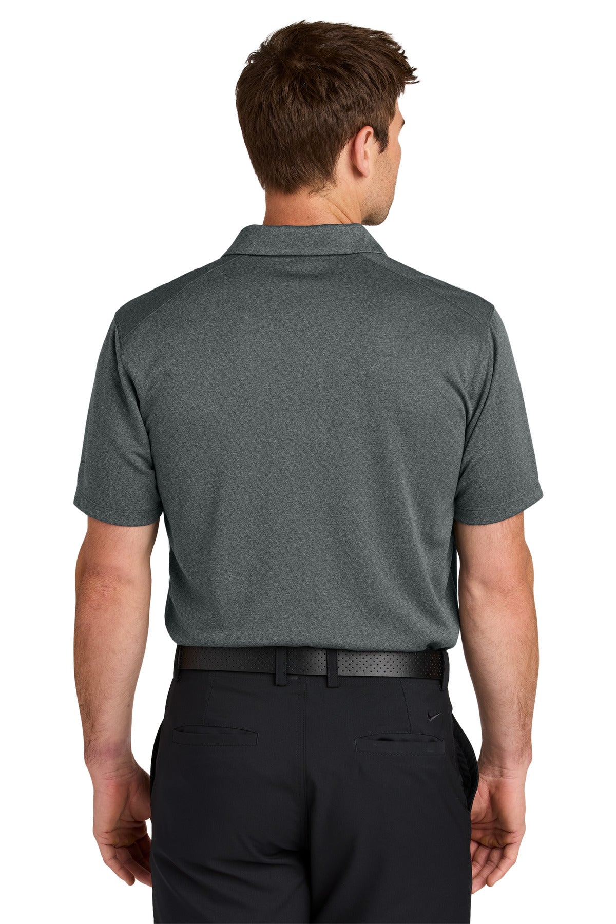 AnthrctHt Nike Dri-FIT Smooth Heather Polo NKFQ4794 plain