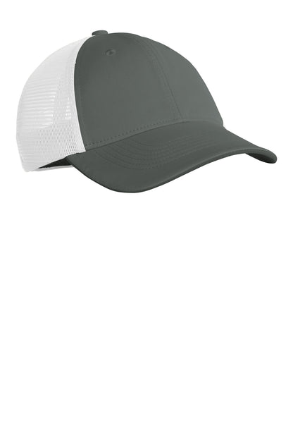 Anth/White Nike Stretch-to-Fit Mesh Back Cap NKFB6448 plain