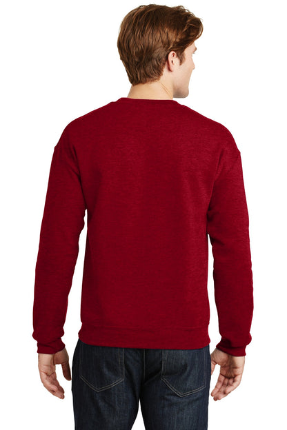 Antqu Chry Red Gildan Heavy Blend Crewneck Sweatshirt. 18000 plain