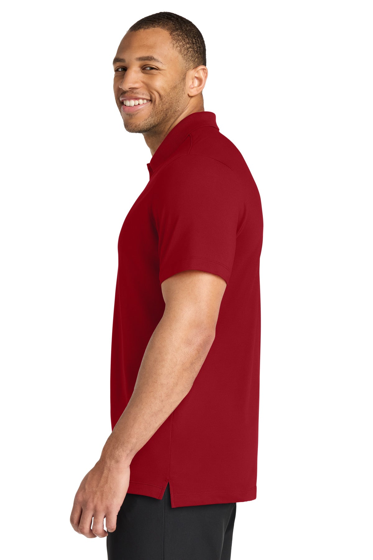 AppleRed Mercer+Mettle Stretch Pique Polo MM1004