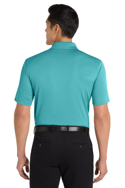 Aquamarine Port Authority Dry Zone UV Micro-Mesh Polo. K110 plain