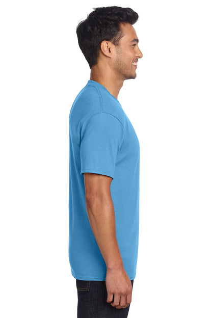 AquaticBl Port & Co Core Cotton DTG Tee PC54DTG plain