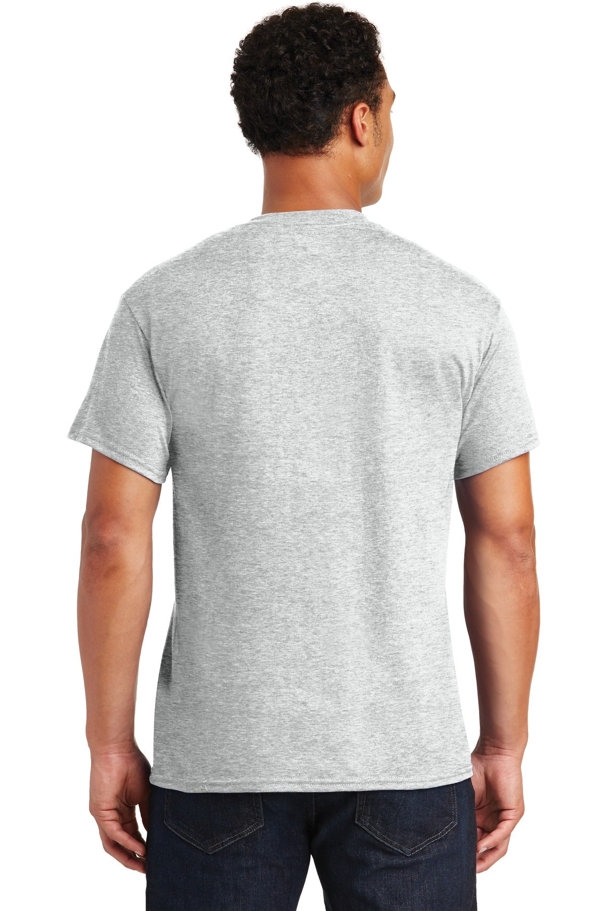 Ash Gildan DryBlend 50 Cotton/50 Poly T-Shirt. 8000 plain