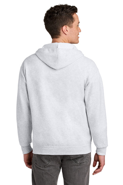 Ash Jerzees - NuBlend Full-Zip Hooded Sweatshirt. 993M plain