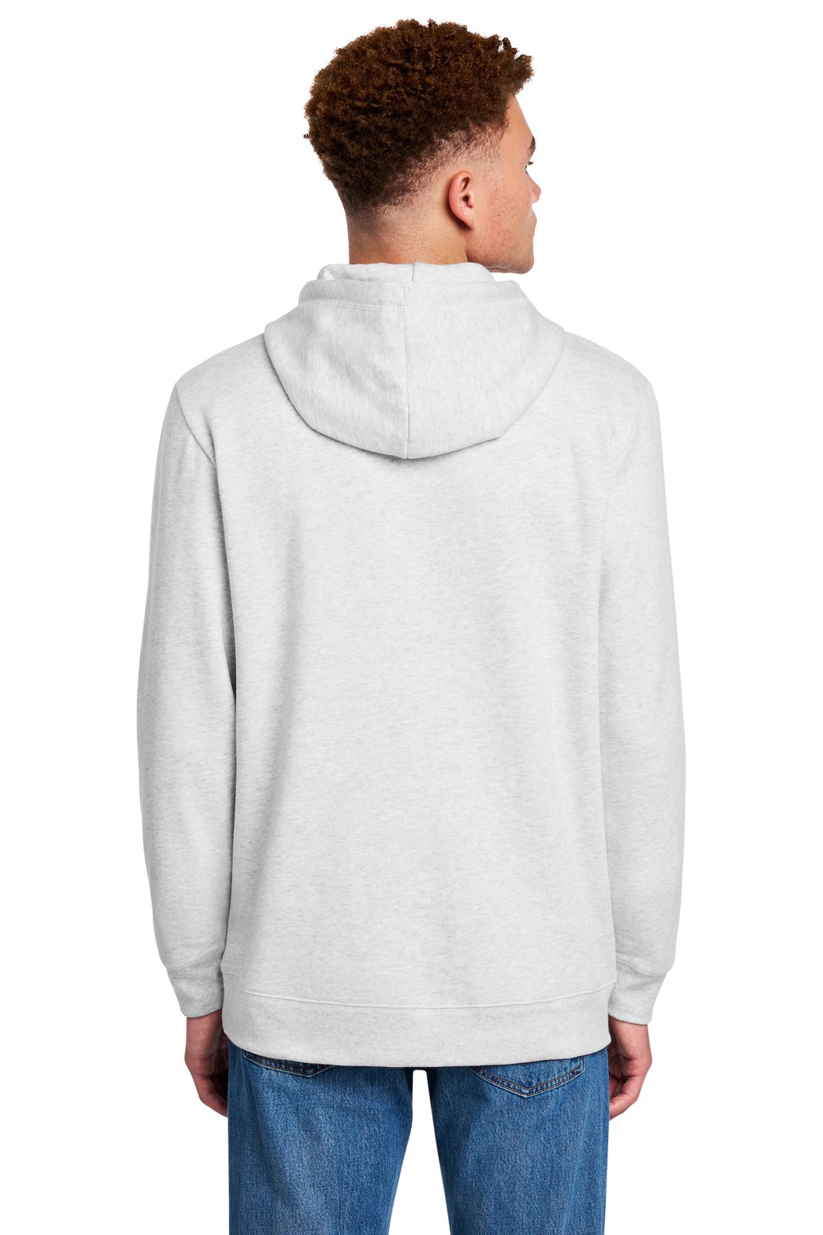 Ash New Era Comeback Fleece Pullover Hoodie NEA550 plain