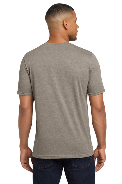 Ash Next Level Apparel Adult Poly/Cotton Tee. NL6200 plain