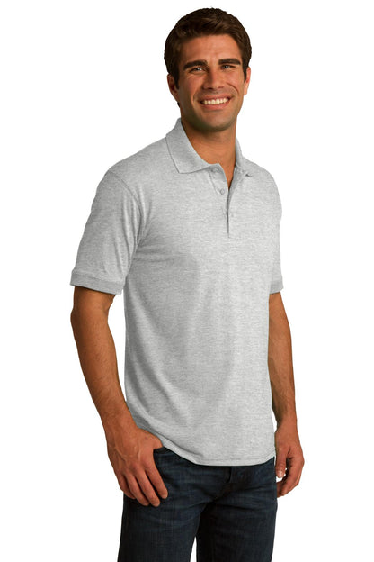 Ash Port & Co Core Blend Jersey Knit Polo. KP55 plain