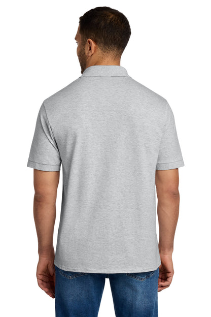 Ash Port & Co Core Blend Jersey Knit Polo. KP55 plain