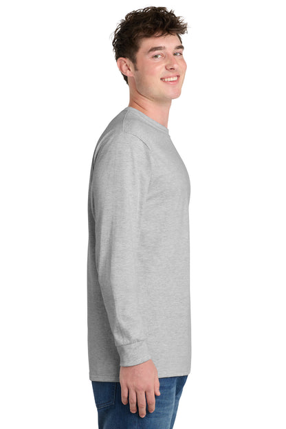 Ash Port & Co Long Sleeve Essential Tee. PC61LS plain