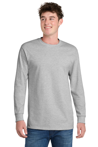 Ash Port & Co Long Sleeve Essential Tee. PC61LS plain