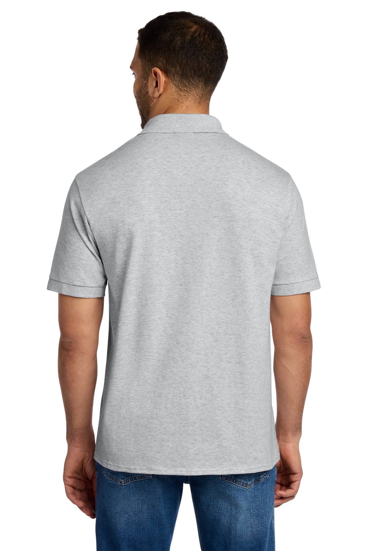 Ash Port & Co Tall Core Blend Jersey Knit Polo. KP55T plain