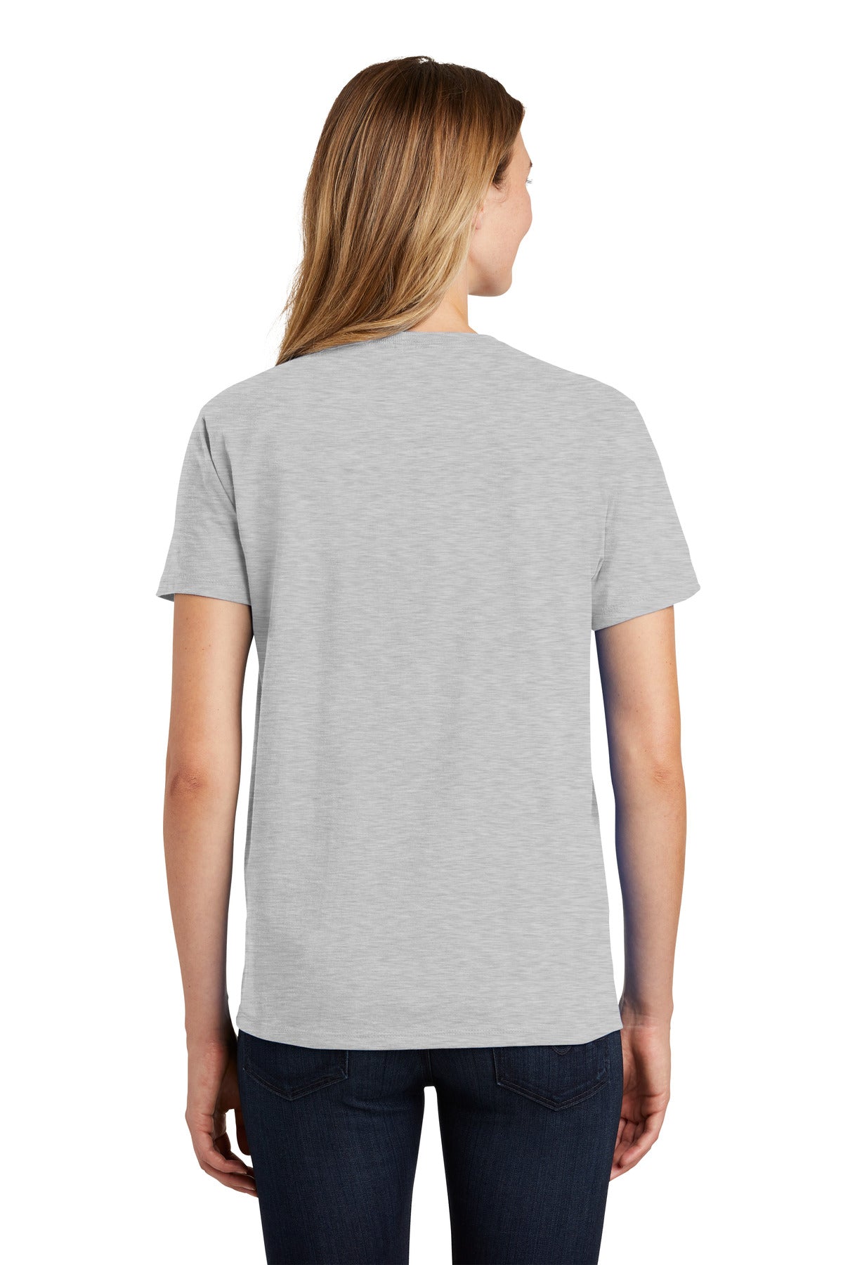 Ash Port & Co Women's Essential Tee. LPC61 plain