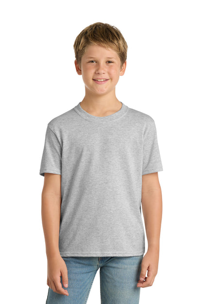 Ash Port & Co Youth Core Blend Tee. PC55Y plain