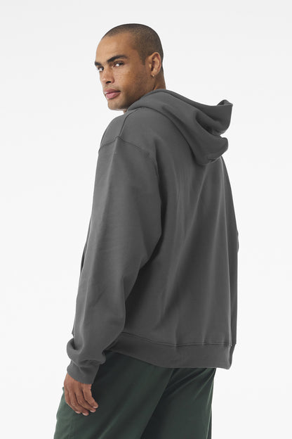 Asphalt BELLA+CANVAS Unisex 10-Ounce Heavyweight Pullover Hoodie BC4719 plain