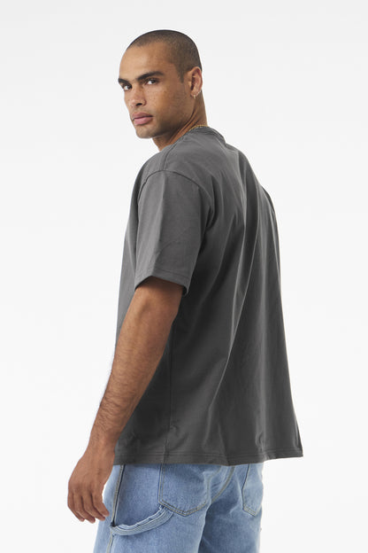 Asphalt BELLA+CANVAS Unisex 7.5-Ounce Heavyweight Tee BC4610 plain