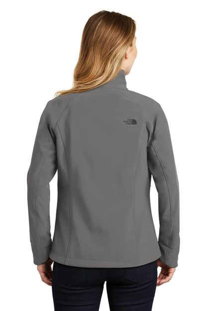 Asphalt Grey The North Face Women's Apex Barrier Soft Shell Jacket. NF0A3LGU plain