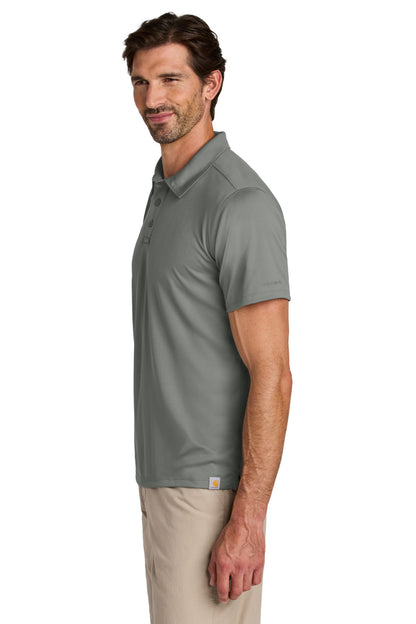 AsphaltGry Carhartt Force Sun Defender Polo CT106899 plain