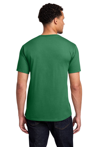 Athletic Kelly Port & Co Fan Favorite Tee. PC450 plain