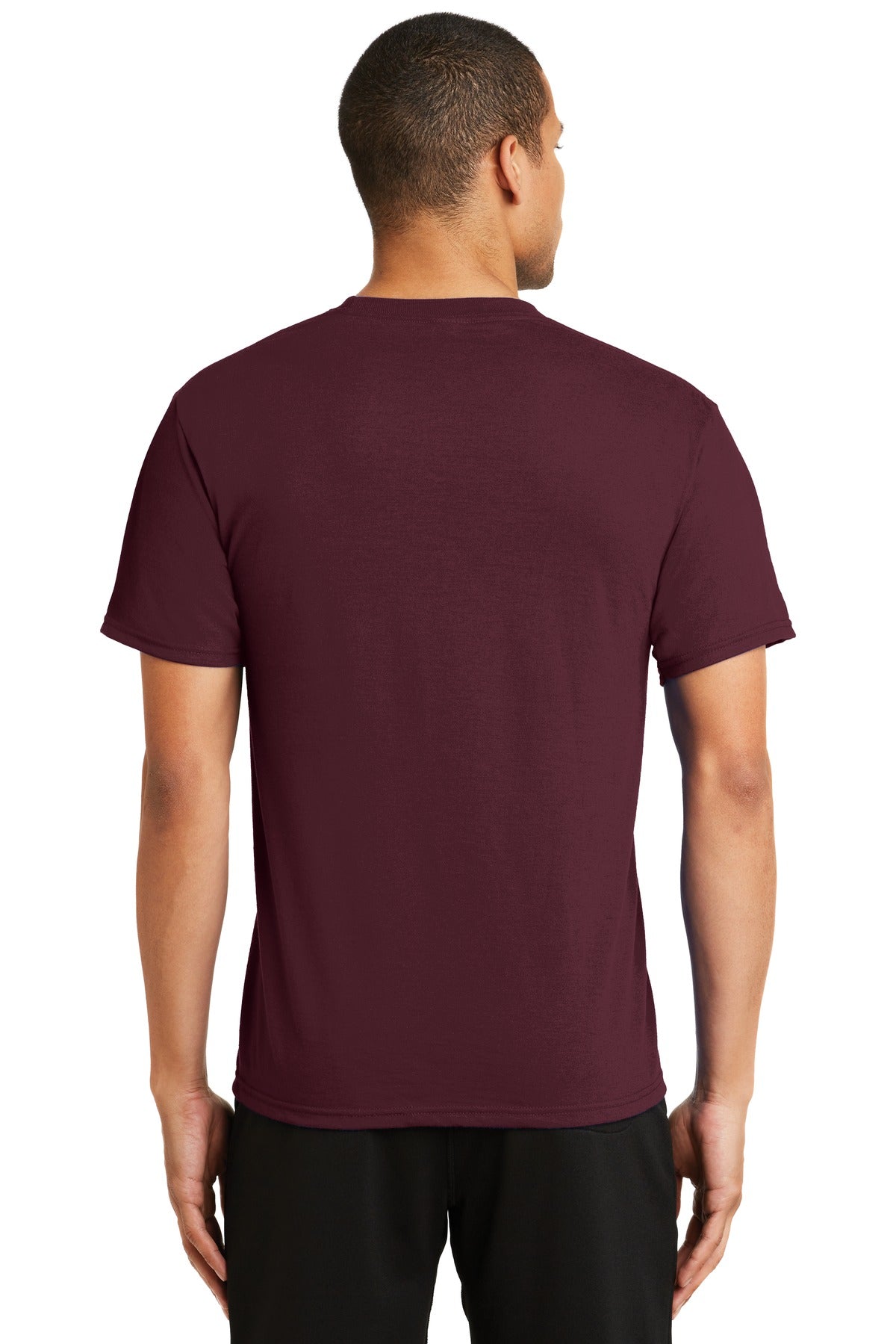Athletic Mar Port & Co Performance Blend Tee. PC381 plain