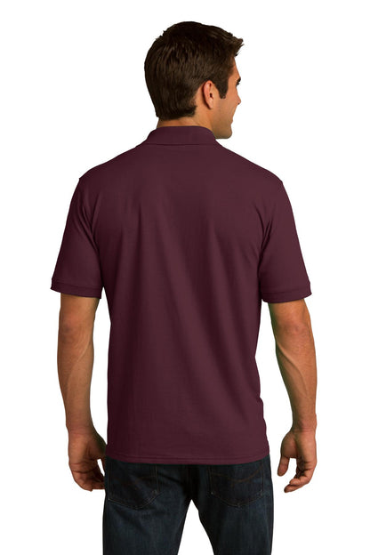 Athletic Marn Port & Co Tall Core Blend Jersey Knit Polo. KP55T plain