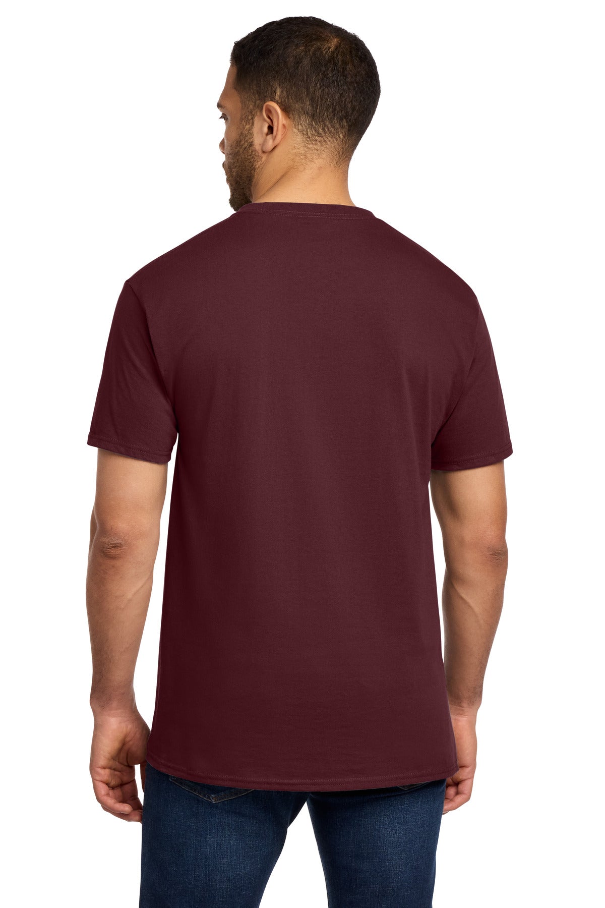 Athletic Marn Port & Co Tall Essential Pocket Tee. PC61PT plain