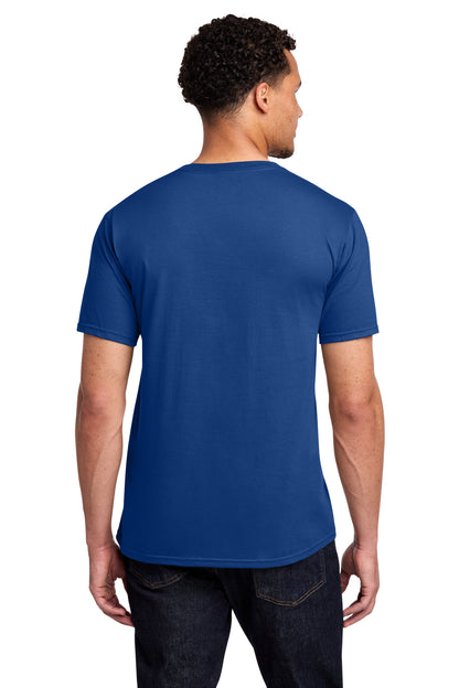 Athletic Royal Port & Co Fan Favorite Tee. PC450 plain