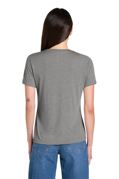 AthlGreyTB BELLA+CANVAS Women's Relaxed Triblend Tee BC6413 plain
