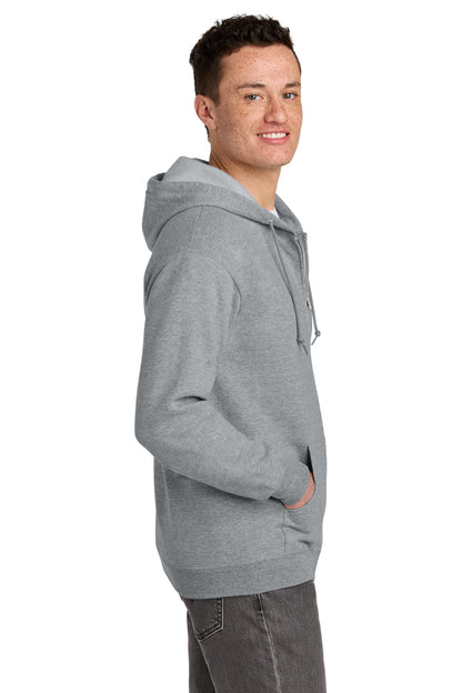 AthlHthr Jerzees - NuBlend Full-Zip Hooded Sweatshirt. 993M plain