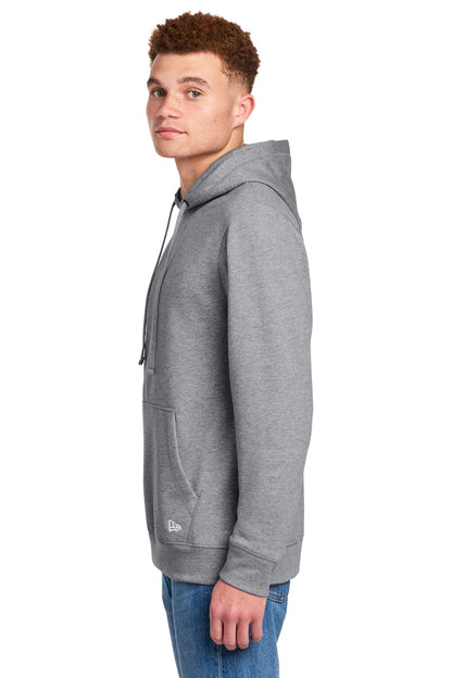 AthlHthr New Era Comeback Fleece Pullover Hoodie NEA550 plain