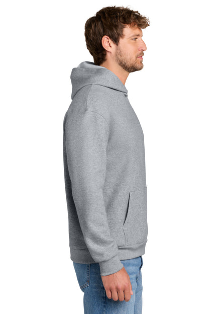 AthlHthr Port & Co Easy Fleece Pullover Hooded Sweatshirt PC68H