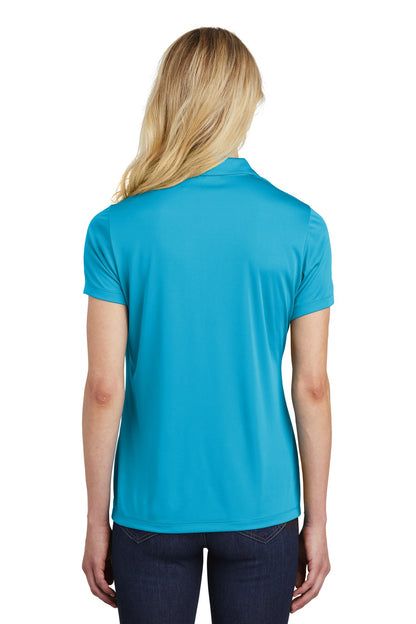 Atomic Blue Sport-Tek Women's PosiCharge Competitor Polo. LST550 plain