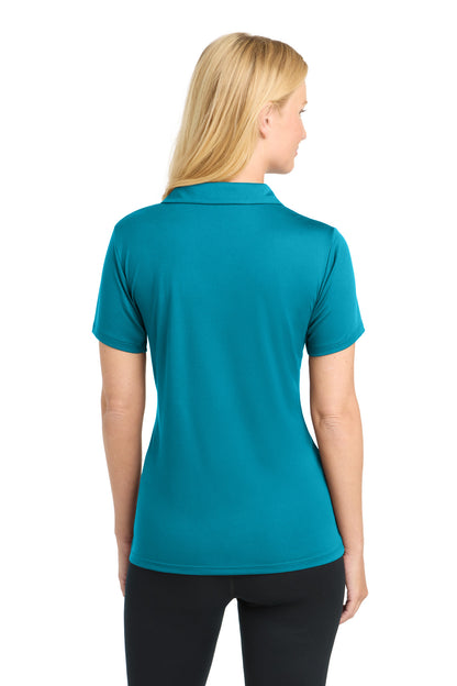 Atomic Blue Sport-Tek Women's PosiCharge Competitor Polo. LST550 plain