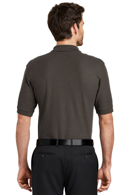 Bark Port Authority Silk Touch Polo K500 plain