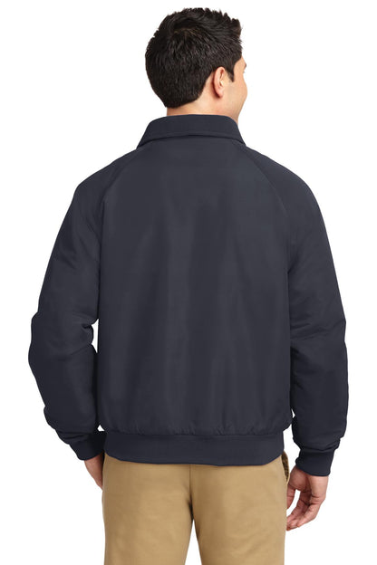 Batlshp Grey Port Authority Charger Jacket. J328 plain