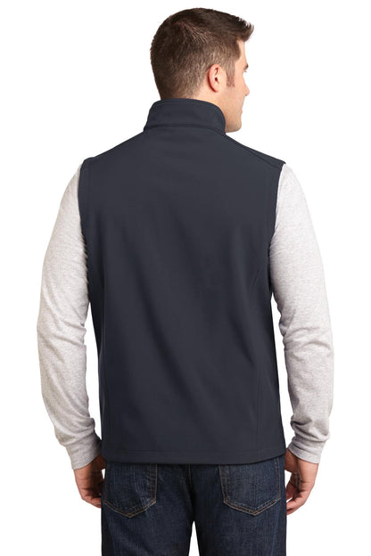 Batlshp Grey Port Authority Core Soft Shell Vest. J325 plain