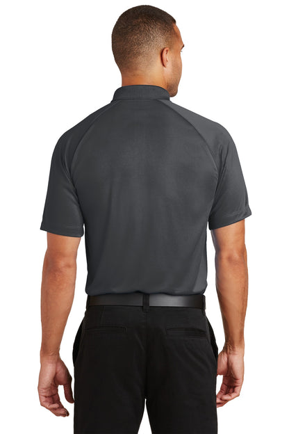 Battleship Gry Port Authority Crossover Raglan Polo. K575 plain