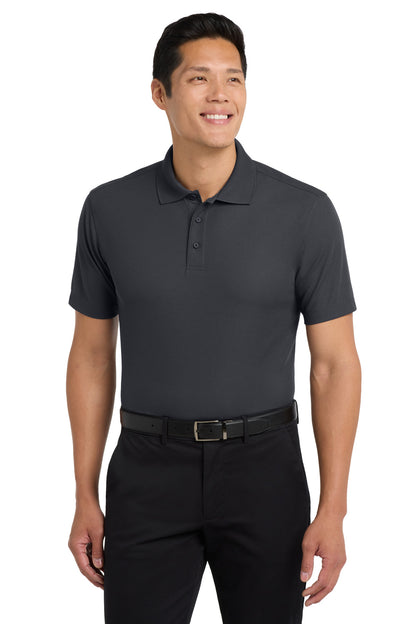 Battleship Gry Port Authority Dry Zone Grid Polo. K572 plain
