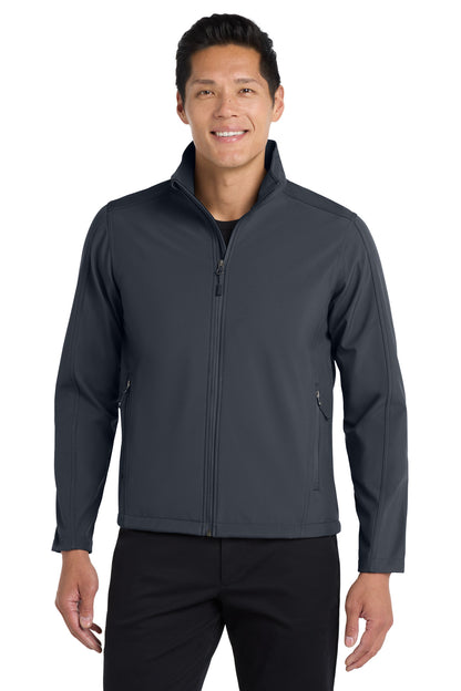 Battleship Gry Port Authority Tall Core Soft Shell Jacket. TLJ317