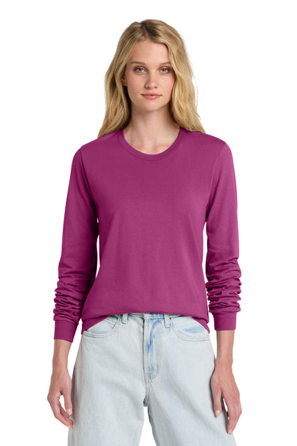 Berry BELLA+CANVAS Unisex Jersey Long Sleeve Tee. BC3501