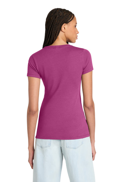 Berry BELLA+CANVAS Women's Slim Fit Tee. BC6004