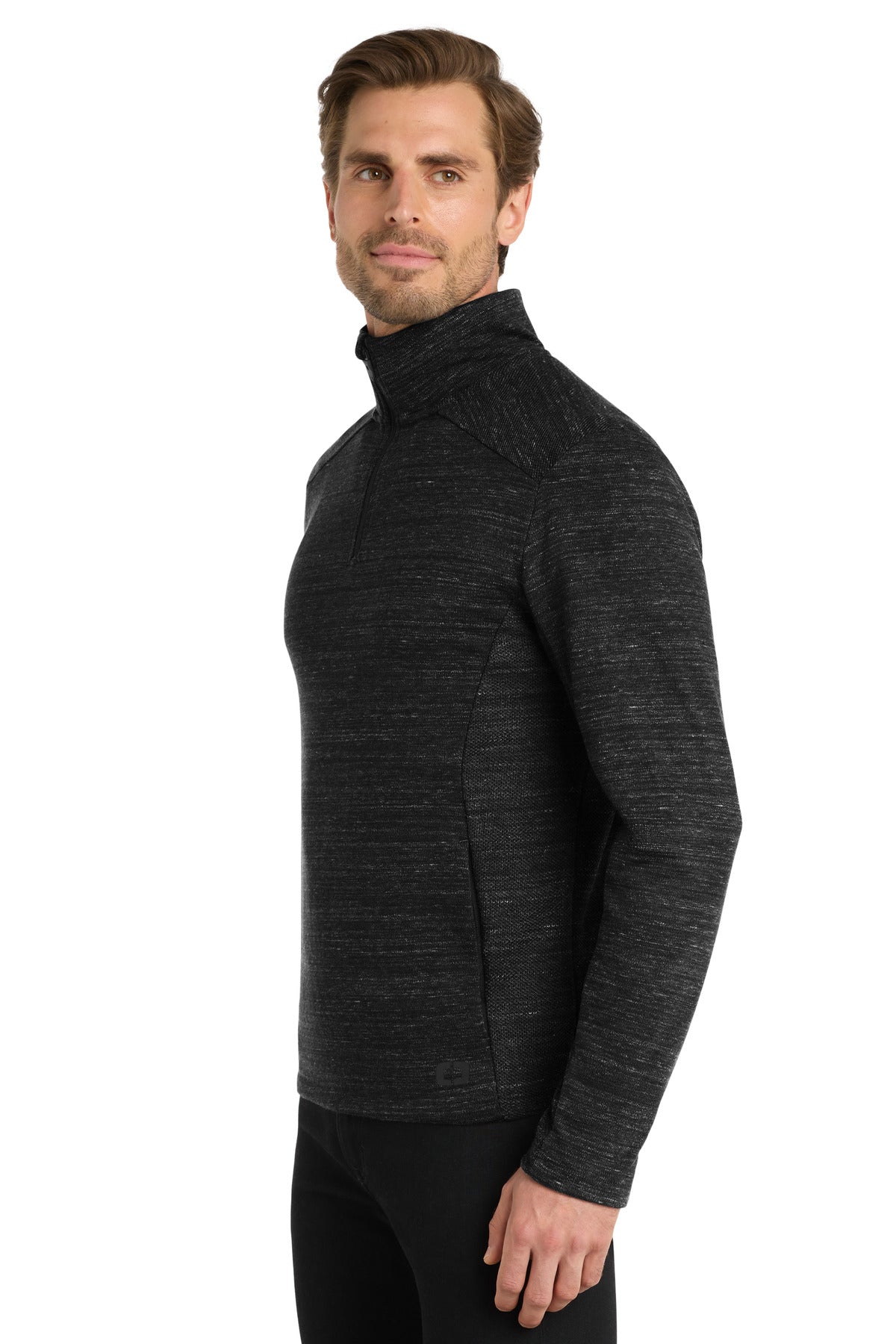 BktpHthr OGIO Flux 1/4-Zip OG823 plain